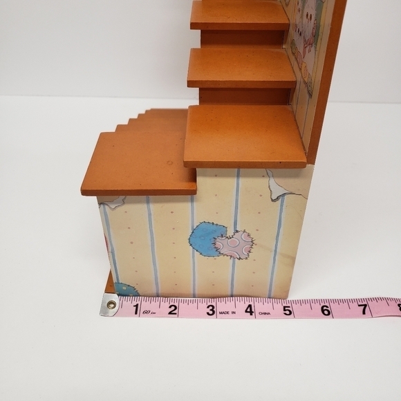 Enesco Calico Kittens Cat Display Stairs Vintage 1997 Flaws - Picture 11 of 11